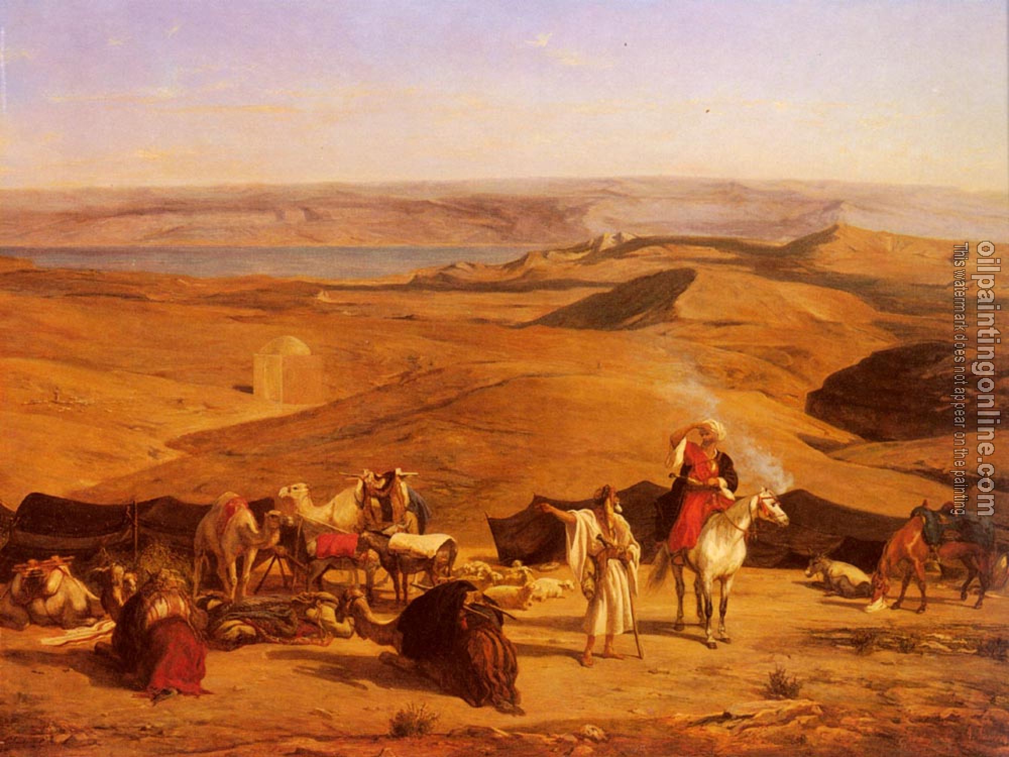 Pasini, Alberto - The Desert Encampment